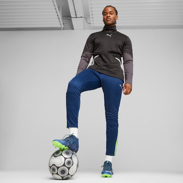 Souliers de soccer à crampons FUTURE ULTIMATE FG/AG, Persian Blue-PUMA White-Pro Green, extralarge